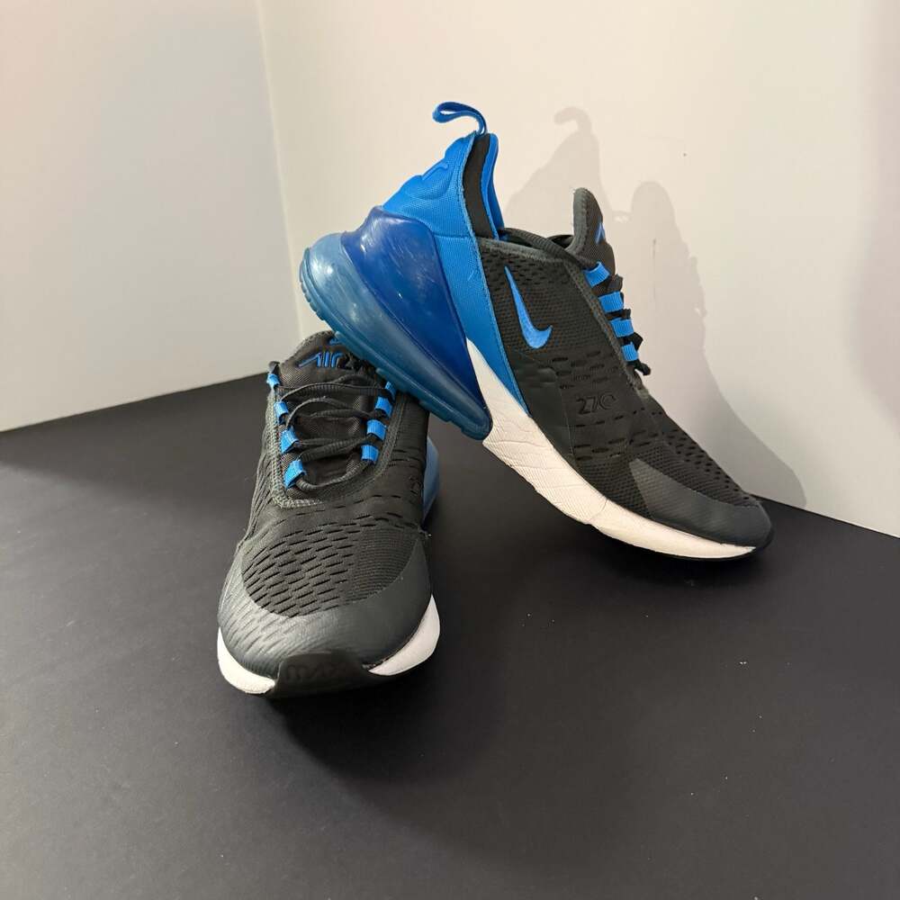 Nike Air Max 270 Anthracite Photo Blue AH8050-028 Men's Size 8 - Picture 2 of 8